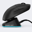 Wireless Magnetic Mouse Charging Dock with Dual USB Port RGB Light Charger Base for Logitech GPW/GProX/G502/X/G903