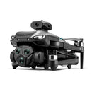 MSRC M33 MAX 5G WiFi FPV with 4.5inch LCD Screen Controller 720P HD Dual Camera Servo Gimbal 360 Obstacle Avoidance Optical Flow Positioning Brushless Foldable RC Drone Quadcopter RTF