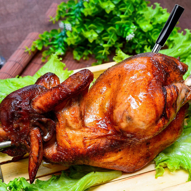 Wireless Smart BBQ Thermometer Bluetooth Probe with Phone App Display Baking Steaming Food Temperature Oven Temperature Kitchen Electric Thermometer Wireless Passive Oven Kitchen Electric High Temperature Probe