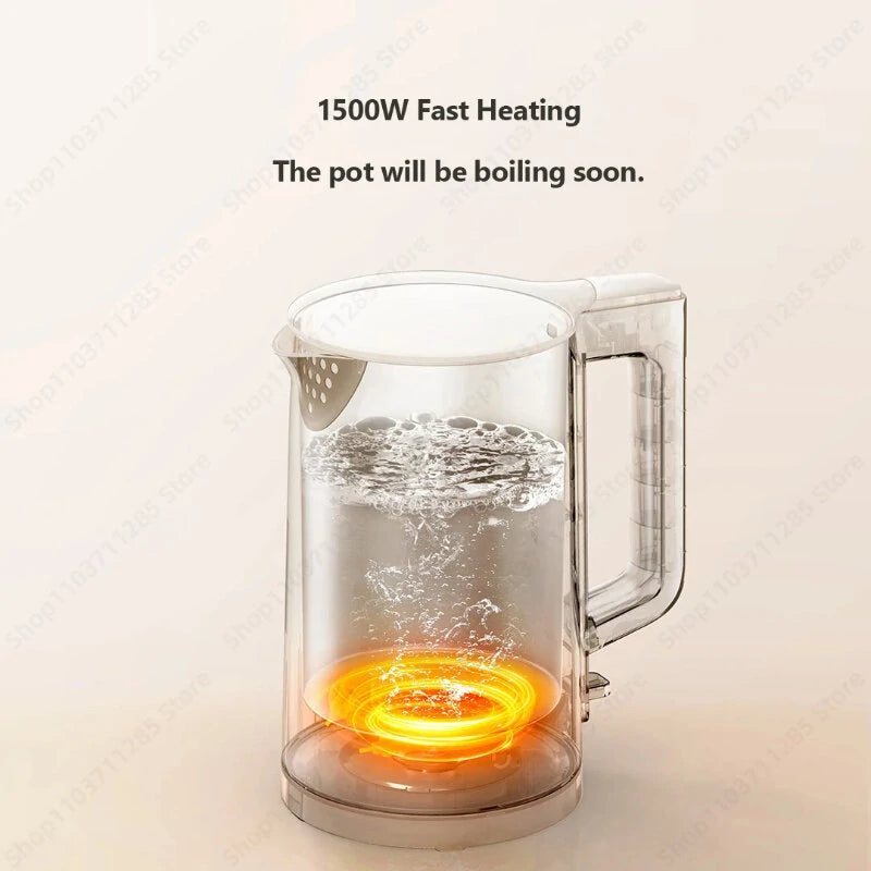 XIAOMI Mijia Electric Kettle N1 Fast Boiling 304 Stainless Steel 1.5L Water Kettle Smart Anti-Overheating Teapot 220V