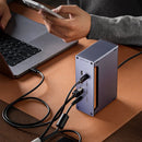 UGreen U715 13-in-1 Docking Station Three Display with Thunderbolt5 8K60Hz USB3.0 USB3.2 USB-C3.2 2.5G Ethernet TF SD4.0 3.5mm Audio Multi-ports USB Hubs