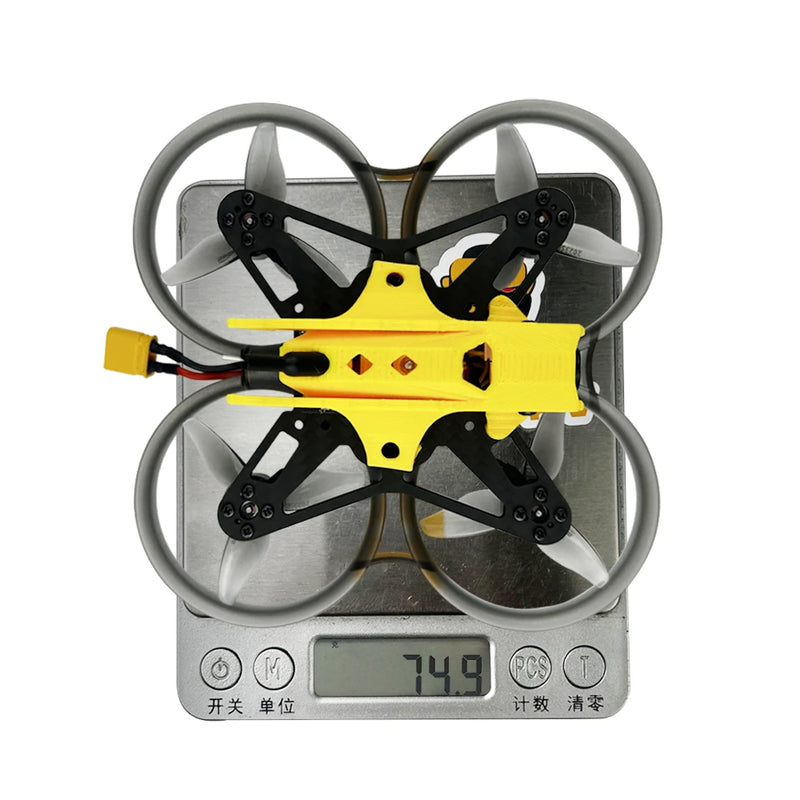 DARWINFPV CineApe20 90mm 3S 2 Inch Analog/Without DJI O3 Whoop FPV Racing Drone BNF with F411 15A ELRS AIO