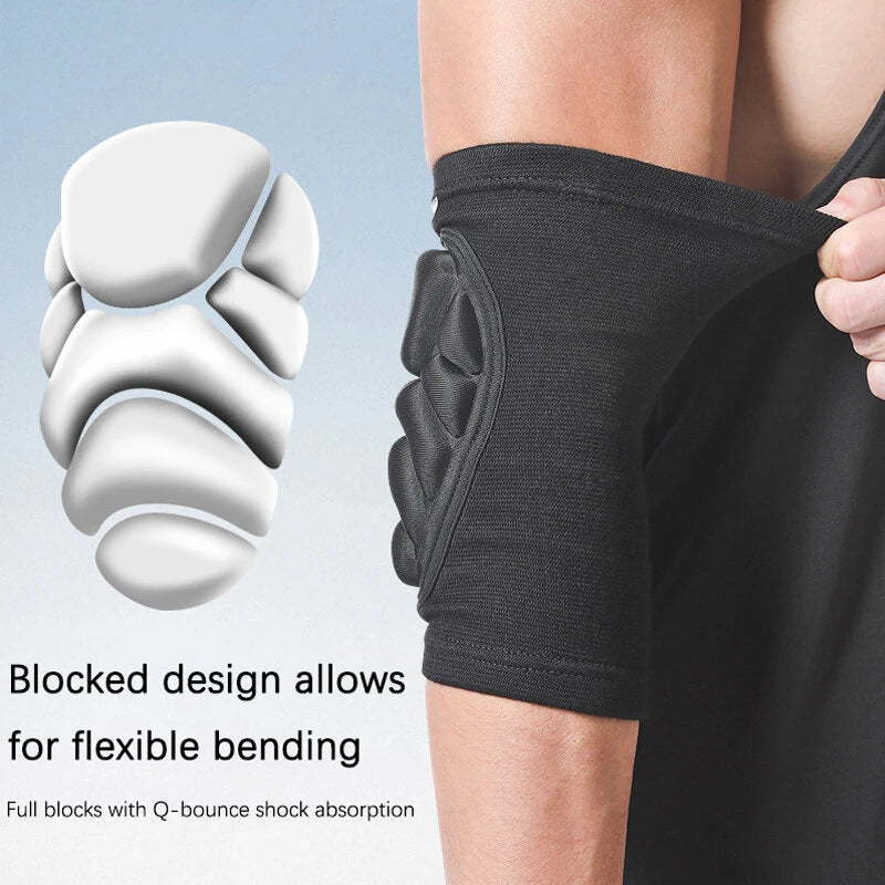 Aolikes 1Pair Hand Pads Elbow Protector Volleyball Sponge Support Compression Elbow Braces For Basketball Tennis Football
