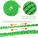 Flexible Garden Hose Set 7-Function Spray Gun Hose Expandable High Pressure Car Wash Hose 7 Water Spray Functions Water Gun for Home Garden Watering Hose