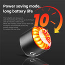 WEST BIKING 80LM Smart Dynamic Brake Sensing Bicycle Taillight 400mAh Battery Type-C Fast Charging IP65 Waterproof Vibration-sensing Bike Rear Light for MTB Night Cycling