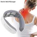 CHIGO 4-Head Neck Massager TENS Muscle Neck Massager Wireless Electric Neck Massager Device 6 Massage Modes 9 Strength Levels