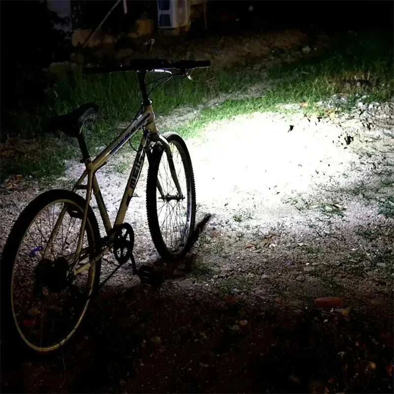 BIKIGHT 2800Lm Super Brightness Bike Headlight 6600mAh Battery Anti-glare Design Waterproof 5 Light Modes Type-C Fast Charge Aluminum Alloy Bicycle Front Light