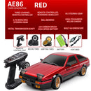 LDRC LD-A86P RTR 1/18 2.4G RWD RC Car Drift Vehicles Flip LED Lights Full Proportional Controlled Models Toys