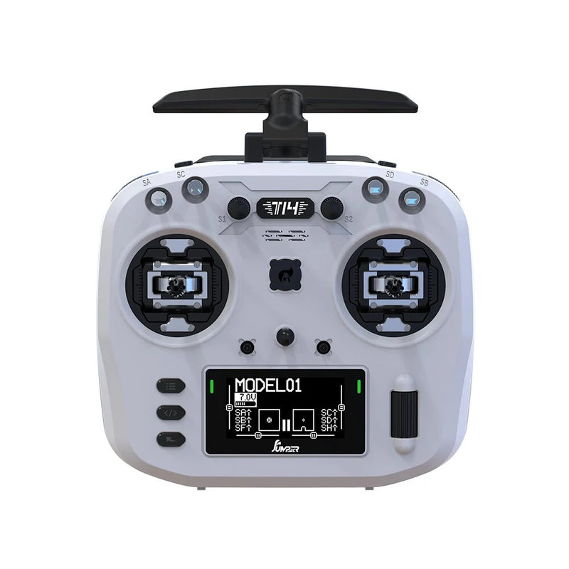 Jumper T14 Macaron Color 2.4GHz/915MHz 1W ELRS Hall Sensor Gimbals 2.42" OLED Screen EdgeTX Radio Controller for FPV RC Racer Drone