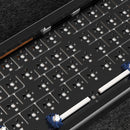 YINDIAO 65S Tri-mode Mechanical Keyboard 66 Keys with Multifunctional Color Screen and Knob Gasket Structure RGB Hot-swap Wireless Custom Gaming Keyboard Supports Macro Programming