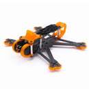 TEOSAW Drake35 155mm Wheelbase Carbon Fiber 3.5 Inch Frame Kit Support Vista Air Unit for DIY RC Drone FPV Racing