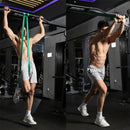 KALOAD 11pcs Heavy Duty Latex Resistance Band Exercise Elastic Band Set For Sport Strength Pull Up Assist Band Workout Pilates Fitness Equipment