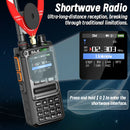 BAJETON BJ-7800 10W Walkie Talkie Long Range SW MW LW AM SSB CB Receive Wireless bluetooth Programming NOAA Two Way Radio