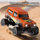 TRASPED HG4-163 HG4-164 RTR 1/64 2.4G RWD Mini Alloy RC Car Off-Road Climbing Truck Support App Remote Control Three Speed Vehicles Models Pocket Toys Desktop Collection Gift For Boys