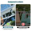 2400mAh Pressure Electric Sprayer with Battery Level Indicator Garden Spray Irrigation Tool USB Rechargeablewith 3 Nozzles for Yard Plant Garden Watering