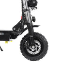 60V 38.4Ah 2800W 11 inch Electric Scooter Hub Motor Front/Rear Drive Brushless Motor with Vacuum Off-Road Tires for LAOTIE TI30 Replacement