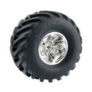 4Pcs Austar Wheel Tires Plastic Wheel Rims for 1/10 RC Crawler HSP HPI Car Parts