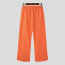 INCERUN Men Sets Muslimer Clothing Saudi Arabia Solid O-neck Sleeveless Kaftan Jubba Thobe & Pants 2PCS Islamic Men's Suits