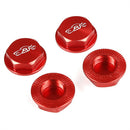 ROFUN 970141 970142 970143 Metal Locked Wheel Hub Nut 4PCS for 1/5 LT Kingmotor X2 Losi 5ive-t DDT FID RC Car Parts