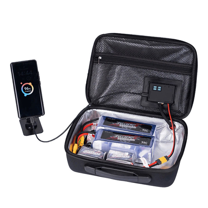 iFlight Portable Heated Battery Case 30-60 Adjustable Temperature 50W Fast Heating for FPV Drone Batteries