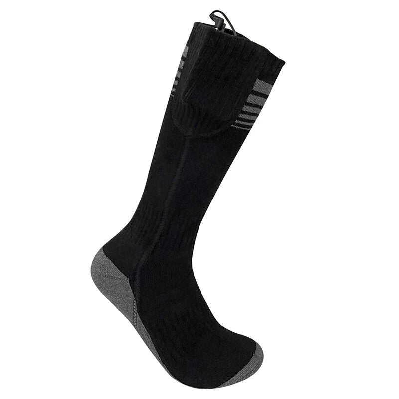 TENGOO 1 Pair Unisex Heated Socks With USB Thermal Insulated Socks Winter Electric Heating Socks Outdoor Spots Heated Boot Camping Skiing Socks