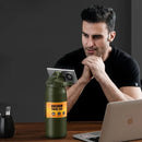 1500ml Large Capacity Portable Thermos Bottle with Straw, 304 Stainless Steel, Thermal Mug, Cup, Coffee Cup, Sports Flasks, Cold and Hot Water Bottle