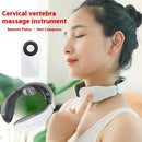 Cervical Massager Neck Shoulder Multifunctional Neck Massager Electromagnetic Pulse Heating Neck Protector with 4 Modes Massage