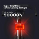 BIKIGHT Bike Radar Taillight 1500mAh Battery 7 Light Modes 3 Radar Modes Type-C Rechargeable IP64 Waterproof Bicycle Rear Light for Outdoor Cycling