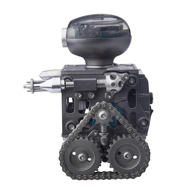TECHING DM518 Bluetooth APP  Metal Remote Control Tank Robot Tracked Trailblazer Assembly Kit DIY Educational Toy Kids Children Gifts
