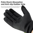 ROCKBROS Warm Bike Gloves Touch Screen Windproof Anti-slip Thermal Bicycle Gloves for Winter Outdoor Motorcycle Scooter Ski