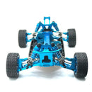 Metal Upgrades Parts for Wltoys 144001 144002 144010 124016 124017 124019 1/14 1/12 AM X12 RC Car Swing Arm Steering Block Link Rod Kit