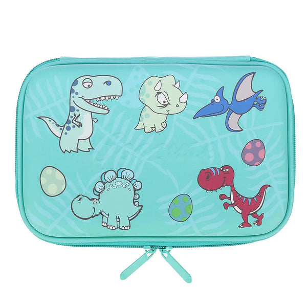 EVA Cartoon Pencil Case Pen Bag Large Mermaid Crocodile Dinosaur Pencil Box Kids School Students Stationary Gifts