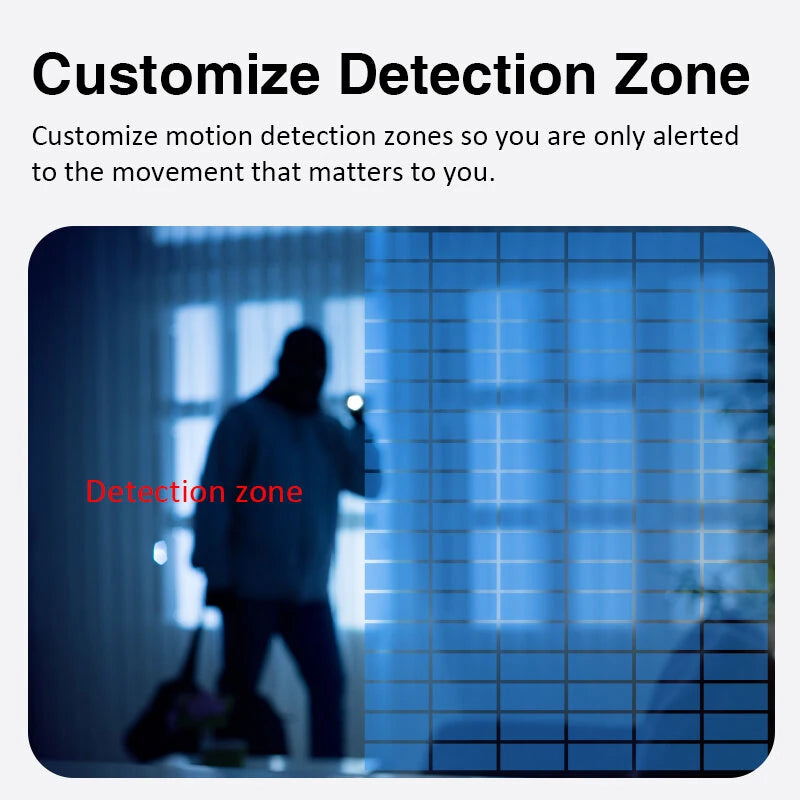 Vstarcam CS49LM 3MP HD Smart Indoor Network Security Camera with Smoke Gas Detector PTZ Color Night Vision Human Tracking Two Way Audio Wireless WiFi Camera