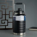 IPRee Insulated Ice Jug 2L Large Double Vacuum Ice Storage Jug With Handle Cool Drinking Bucket Lightweight Beverage Storage Container