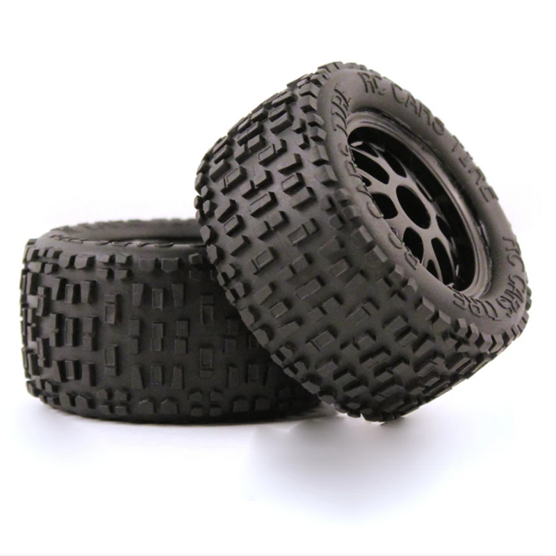 4PCS Tires Wheels All Terrain Universal Off-Road for MJX 16207 16208 HBX 16899 16890 Wltoys 144001 1/14 1/16 1/18 High Speed RC Cars Vehicles Models Spare Parts