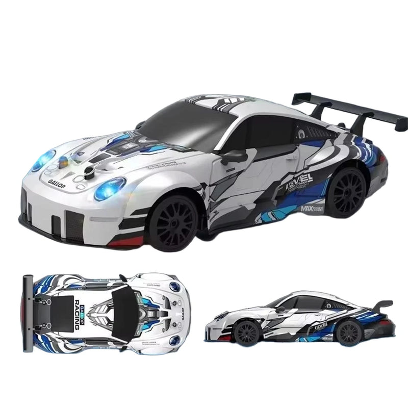 ZG UD2237A RTR 1/24 2.4G 4WD Drift RC Car Mini Race LED Light Radio Control High-Speed Motor On-Road Racing Vehicle Model Boys Gifts Outdoor Toys