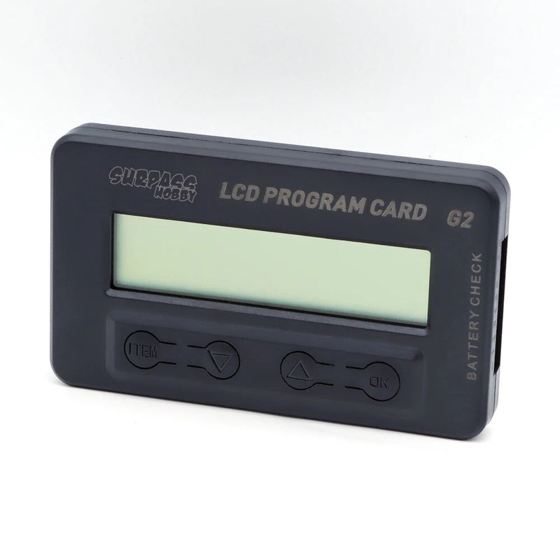 SURPASS-HOBBY G2 Multifunction LCD Program Box for FLIER Series Brushless ESC RC Airplane Parts
