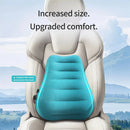 IPRee Ergonomic Inflatable Lumbar Support Pillow, Press Type Cushion, Enhances Back Comfort During Long-distance Flights Trains & Office Use