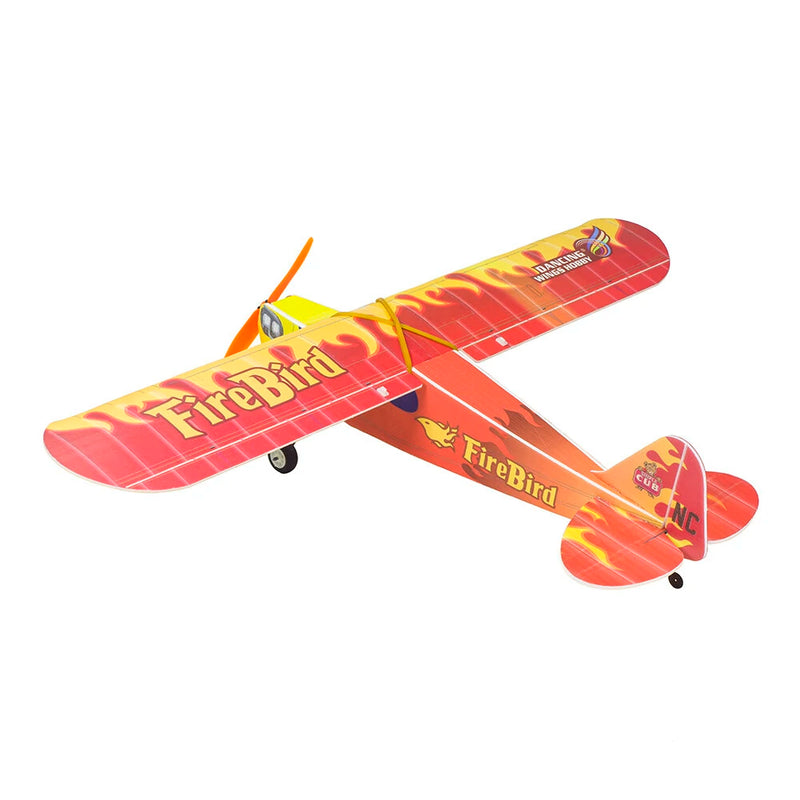 Dancing Wings Hobby E31 J3 FireBird 600mm Wingspan PP Foam RC Airplane Fixed Wing Aircraft KIT / KIT+Power Combo