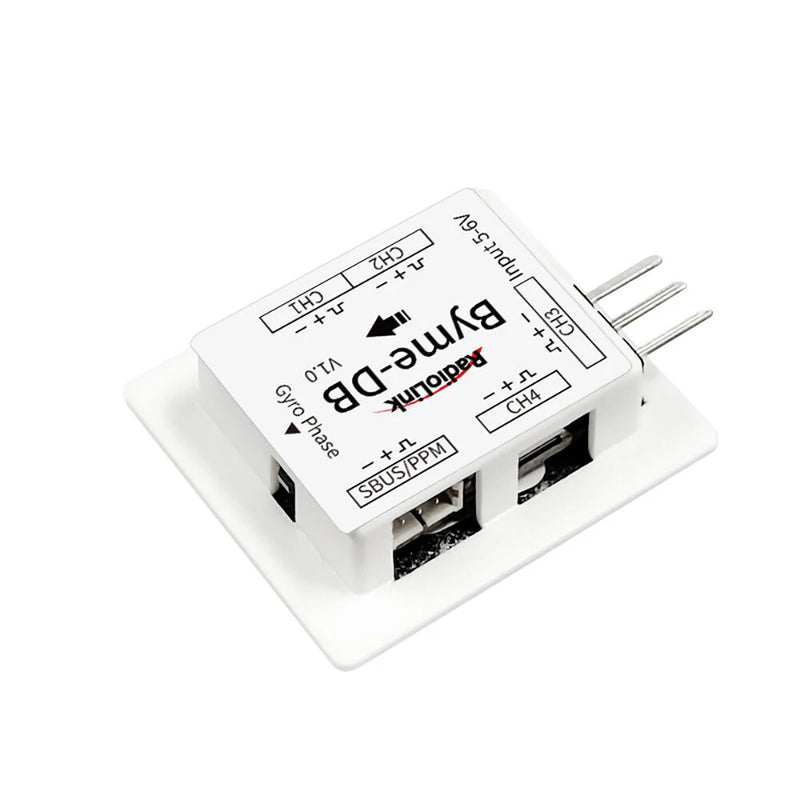 RadioLink Byme-DB Flight Controller Built-in Gyroscope for Delta Wing Micro Fixed Wing Paper Plane J10 SU27 F22