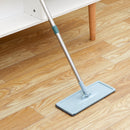360 Rotation Spin Flat Mop Bucket Set Auto Rebound Hand-free Floor Cleaning