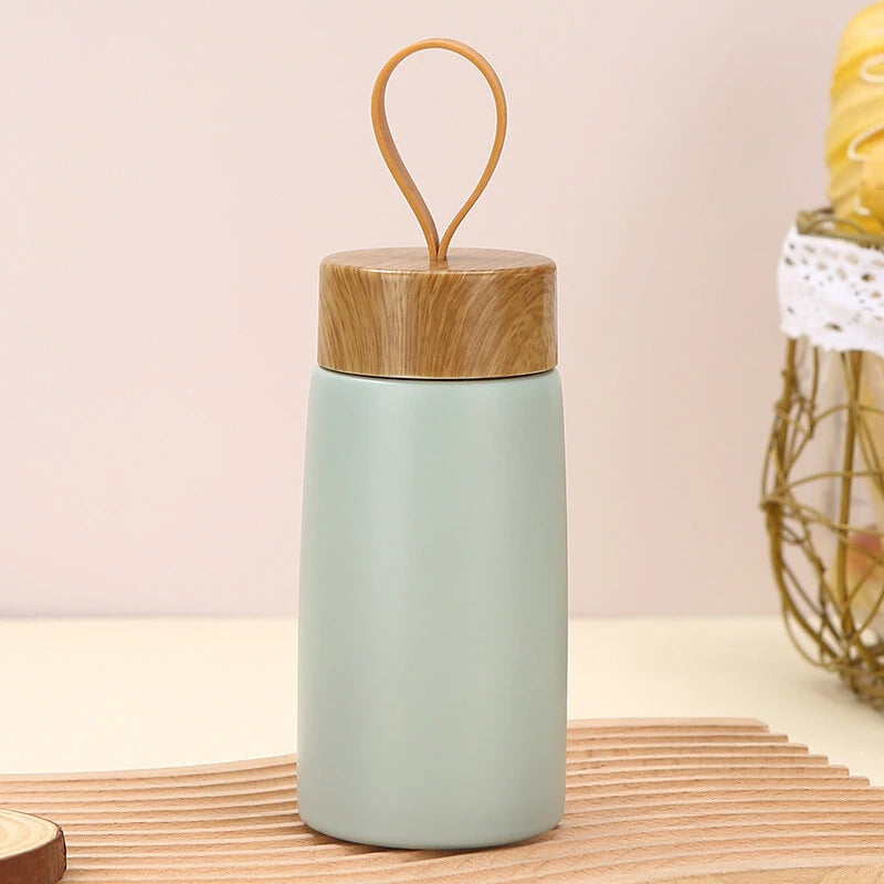 IPRee 304 Stainless Steel Insulated 280ml Coffee Mug Water Thermos Vacuum Flask Mini Water Bottle Portable Travel Mug Thermal Cup