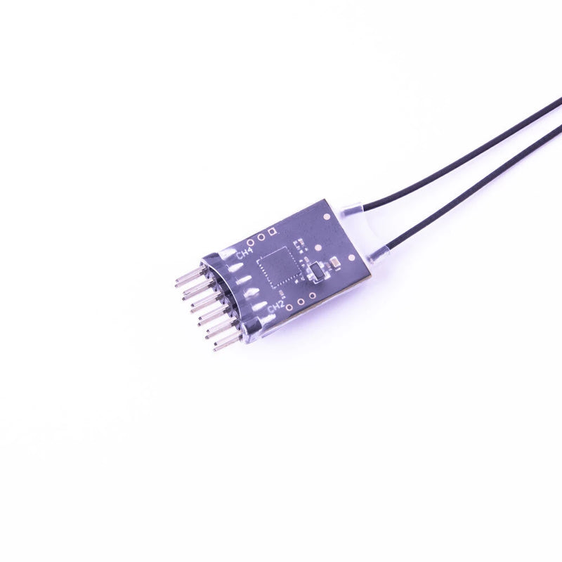 RadioMaster R84 2.4GHz 4CH Over 1KM PWM Nano Receiver Compatible FrSky D8 Support Return RSSI for RC Drone