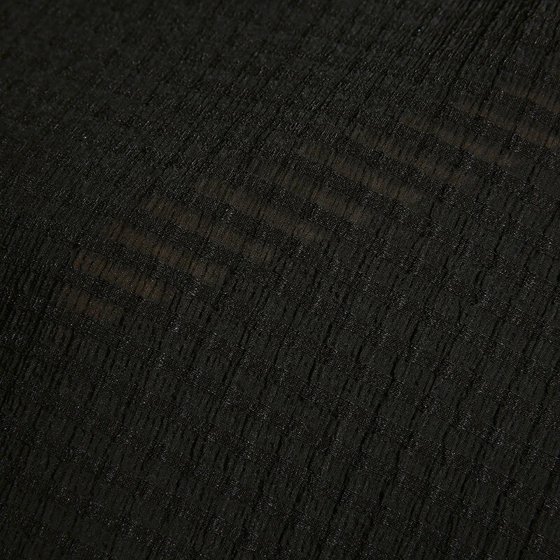 INCERUN Mens Shirt Solid Color Slightly Transparent Lapel Shirt Casual Short Sleeve Breathable Top Summer Daily Male Clothing