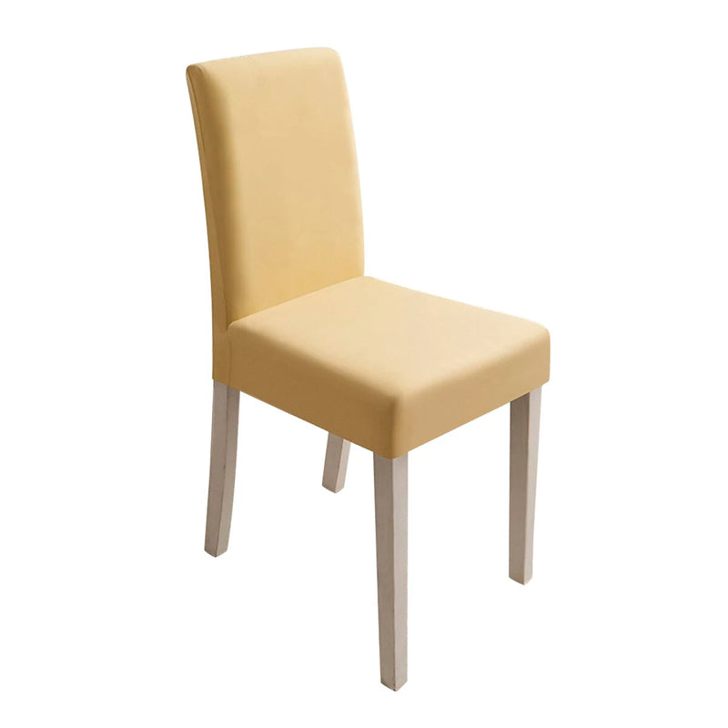 Pure Color Seat Cover Spandex Stretch Wedding Banquet Chair Cover Party Decor Dining Room Seat Cover