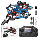 YLR/C YL85 YL86 WiFi FPV EPP Glider with LCD Screen Controller HD Camera Gliding Hovering Headless Mode 360 Rolling LED 2.4G RC Remote Control Drone Airplane Quadcopter Stunt Fighter RTF