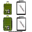 SAMOLLA 12/14 Compartments Double Sided Fishing Tackle Box Y-slot Fishing Gear Organizer Fishing Tool Storage Case