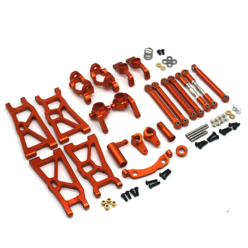 Metal Upgrade Parts Swing Arm Steering Cup Accessories Set For ZD Racing DBX-10 1/10 RC Car