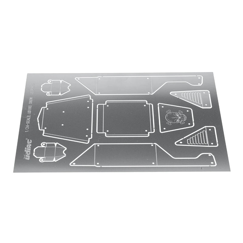 UDIRC UCX2405 UCX2405 PRO 1/24 RC Car Upgraded Parts Metal Body Shell UCX24-P089 Vehicles Models Spare Accessories