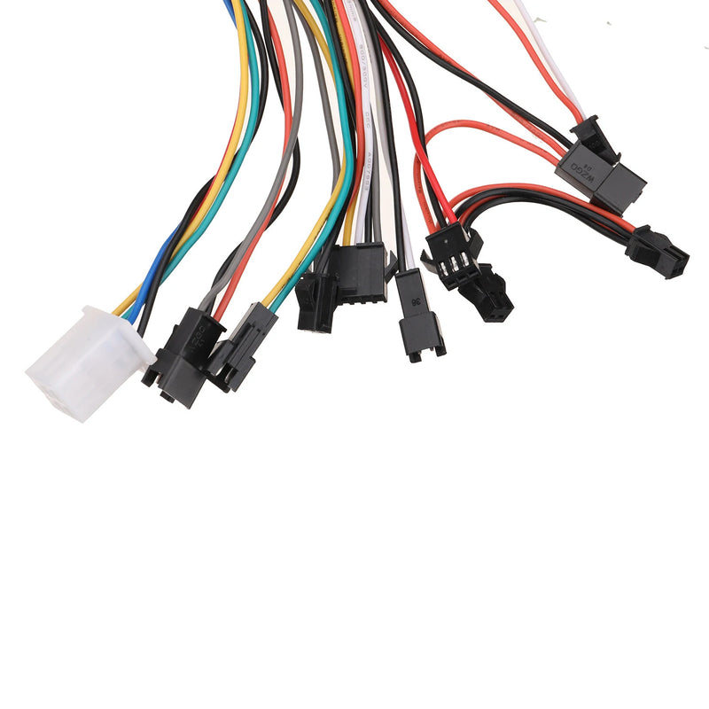 ANGWATT Scooter JingBo 60V 45A FOC Sine Wave Electric Scooter Controller For LAOTIE TI30 ES19 ANGWATT T1 ZERO Halo Knight 60V E-Scooter MS668/TF100 5 Pin Display